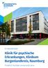 PJ-WEGWEISER. Klinik für psychische Erkrankungen, Klinikum Burgenlandkreis, Naumburg. Friedrich-Schiller-Universität Jena