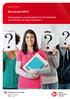Ausgabe 2018/2019. Berufswahl-INFO. Informationen zur Berufswahl für Schülerinnen und Schüler der Sekundarstufe II