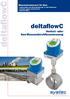 deltaflowc deltaflowc Venturi- oder Gas-Massendurchflussmessung