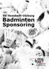 SV Henstedt-Ulzburg. Badminton. Sponsoring