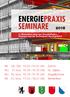 In Winterthur wird das EnergiePraxis- Seminar neu im Technopark durchgeführt.