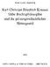 Karl Christian Friedrich Krauses frühe Rechtsphilosophie und ihr geistesgeschichtlicher Hintergrund