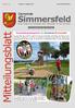 Sommerferienprogramm der Gemeinde Simmersfeld