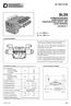 BLS /112 GD KOMBINIERBARES KOMPENSIERTES PROPORTIONALVENTIL MIT LOAD-SENSING. Q max 120 l/min BAUREIHE 11. p max 300 bar 1/14 FUNKTIONSPRINZIP