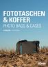 FOTOTASCHEN & KOFFER PHOTO BAGS & CASES KATALOG / CATALOGUE