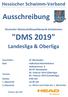Hessischer Schwimm-Verband. Ausschreibung DMS 2019