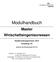 Modulhandbuch. Master Wirtschaftsingenieurwesen. Studienordnungsversion: 2015 Vertiefung: AT. gültig für das Wintersemester 2017/18