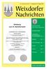 Weixdorfer. Nachrichten.   Einladung zum 44. Sammlermarkt. Partnergemeinde Brühl, Rhein-Neckar-Kreis.