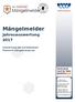Mängelmelder. Jahresauswertung Auswertung der bundesweiten Plattform mängelmelder.de. Dr. Tobias Klug Jennifer Larem M.A.