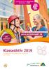 KlasseAktiv 2019 Klassenfahrten mit pädagogischer Zielsetzung ab 7. Klasse JH-KLASSENFAHRT.DE ZWEI FREIPLÄTZE