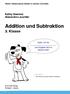 Addition und Subtraktion