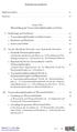 Inhaltsverzeichnis. Siglenverzeichnis 15. Vorwort 17. Erster Teil Weiterbildung der Transzendentalphilosophie nach Kant