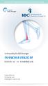 FUSSCHIRURGIE IV. Orthopädie/Unfallchirurgie. Rostock, November Curriculum Fußchirurgie