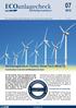 nachhaltig investieren Die unabhängige Analyse ethischer und nachhaltiger Geldanlagen 6. Juli ECOanlagecheck: Chorus Clean Tech Wind 10