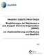 MedDRA BESTE PRAKTIKEN Empfehlungen der Maintenance and Support Services Organization (MSSO) zur Implementierung und Nutzung von MedDRA