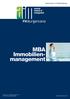 MBA Immobilienmanagement