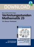 DOWNLOAD. Vertretungsstunden Mathematik Klasse: Potenzen. Vertretungsstunden Mathematik 9./10. Klasse. Marco Bettner/Erik Dinges