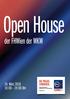 Open House. der FHWien der WKW. 16. März :00 19:00 Uhr