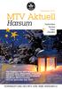 MTV Aktuell. Harsum. Vereinszeitung des MTV von 1896 Harsum e.v. Nachrichten Termine Fotos Aktuelles. Dezember 2015