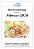 Die Hauszeitung. für den Monat. Februar Erinnerungen, Neuigkeiten, Veranstaltungen, Termine das aktuelle Betreuungsprogramm!