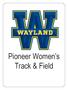 Pioneer Women s Track & Field