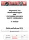 Allgemeine und Wettbewerbsregeln des ÖSTERREICHISCHEN DARTS VERBANDES. 4. Auflage. Gültig ab Februar 2014