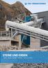 STEINE UND ERDEN. + Industrie + Recycling + Intralogistik + Vulkanisation + Service und Ersatzteile