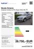 26.750,- EUR inkl. 19 % Mwst. Skoda Octavia Octavia Combi 2,0TSi Style DSG WLTP, autohaus-fellner.de. Preis: