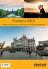 Flandern Gruppenreisen 2015/2016. Brügge, Bruegel, Ensor & viele Events und Sehenswürdigkeiten VISITFLANDERS