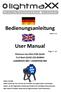 Bedienungsanleitung. User Manual