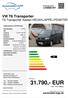 31.790,- EUR inkl. 19 % Mwst. VW T6 Transporter T6 Transporter Kasten HECKKLAPPE+FENSTER. automobile-lopp.de. Preis: