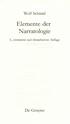 Wolf Schmid. Ele01ente der. N arratologie. 3., erweiterte und überarbeitete Auflage. De Gruyter