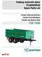 Katalog rezervnih delov Ersatzteilliste Spare Parts List. Tandem traktorska prikolica Tandem-Dreiseitenkipper Tandem-axle tipping trailer TDK 1100S