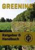 GREENING. Ratgeber & Handbuch. Ökologische Vorrangflächen, Anbaudiversifizierung.