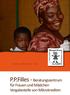 AMPO JAHRESBERICHT P.P.Filles - Beratungszentrum. für Frauen und Mädchen Vergabestelle von Mikrokrediten