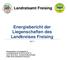 Energiebericht der Liegenschaften des Landkreises Freising