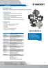 Datenblatt. B-Schalter Serie - Überdruck, Differenzdruck & Hochdruck für Hydraulik