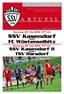 aktuell SSV Kasendorf FC Wüstenselbitz Samstag, 08. Mai 2010, Uhr SSV Kasendorf II TSV Harsdorf Saison 2009/2010