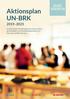 Aktionsplan UN-BRK KURZ VERSION. Umsetzung der UN-Behindertenrechtskonvention bei Verbänden und Dienstleistungsanbietern für Menschen mit Behinderung