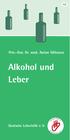 ALK. Priv.-Doz. Dr. med. Anton Gillessen. Alkohol und Leber. Deutsche Leberhilfe e. V.