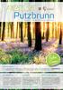 April 2017 PRESSE Putzbrunn. Helfen Sie, unsere Wälder, Wege und Grünanlagen um Putzbrunn sauber zu halten!