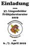 Einladung zum 37. Lingenfelder Frühjahrsturnier 2019