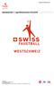 Faustball Westschweiz Spielplanheft 1. Liga Westschweiz Feld 2018