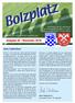 Bolzplatz. Ausgabe 42 - November Hallo Fußballfans!