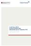 Credit Suisse MACS European Dividend Value Jahresbericht zum 30. September 2018 OGAW-Sondervermögen nach deutschem Recht