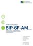BIP-6F-AMRevision II Bochumer Inventar zur berufsbezogenen Persönlichkeitsbeschreibung 6 Faktoren Anforderungsmodul