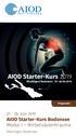 AIOD Starter-Kurs 2019