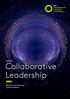 Seminar. Collaborative Leadership. Worauf es bei Führung heute ankommt