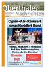 Oberthaler. Nachrichten. Wochenzeitung für Gronig, Güdesweiler, Oberthal und Steinberg-Deckenhardt. 52. Jahrgang Donnerstag, 26. Juli 2018 Nr.