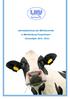 Jahresabschluss der Milchkontrolle in Mecklenburg-Vorpommern - Kontrolljahr 2015 /